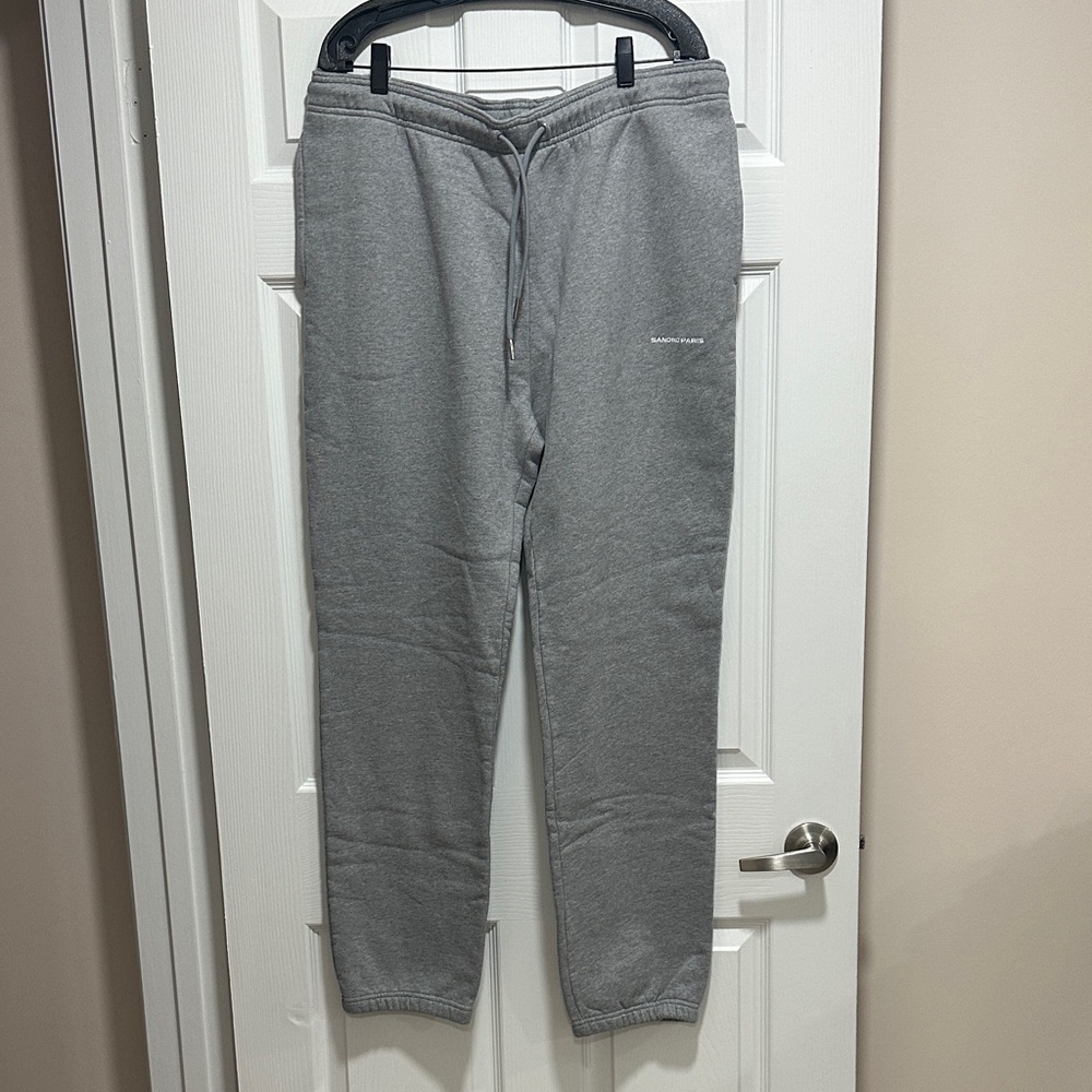 Sandro Paris Women's Gray Joggers - Retail $275 - Picture 3 of 11